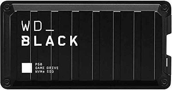 Disco rígido de jogos SSD Western Digital 4TB P50 - Unidade de estado sólido externa portátil SSD, compatível com Playstation, Xbox, PC e Mac, até 2.000 MB/s - WDBA3S0040BBK-W