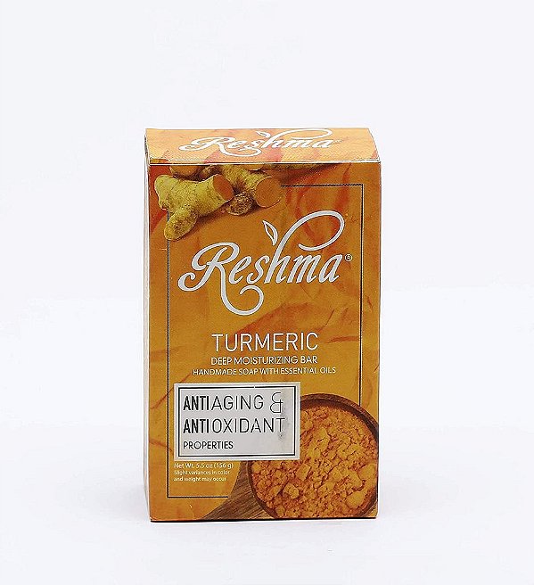 Reshma Beauty Sabonete de Açafrão | Infundido com Extrato de Açafrão, Óleo de Oliva, Óleo de Coco | Sabonete Clareador para Rosto e Corpo | Adequado para Pele Normal a Seca |