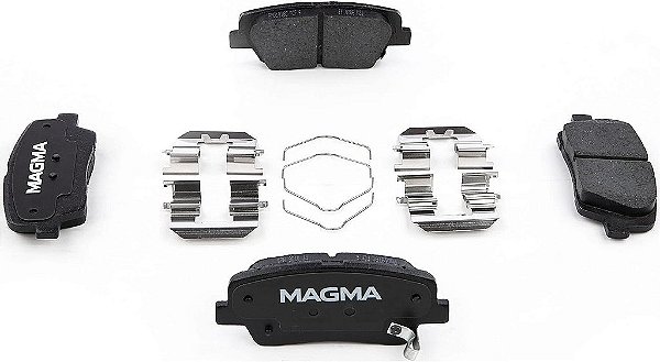 Pastilhas de Freio Cerâmicas MAGMA Fire Born Braking PMD1916C, Traseiras.