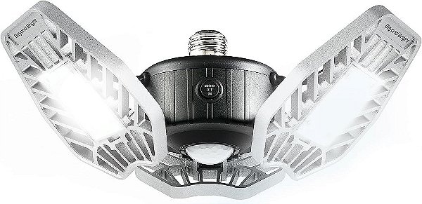 Luz de garagem ultra brilhante ativada por movimento de LED ultra brilhante Beyond Bright da Ontel