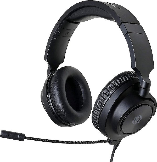 Fone de Ouvido para Jogos Stereo com Fio Ajustável CyberPowerPC Spectre 01 com Controles de Áudio In-line, Microfone Removível para PC, Mac, PS4, Xbox One, Switch e Dispositivos Móveis (CPS01H