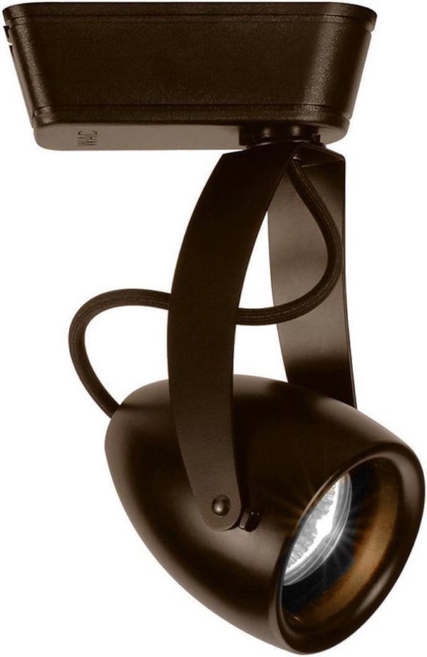 Iluminação WAC J-LED810S-CW-DB Impulse LED para Trilho de Baixa Tensão, Acabamento Bronze Escuro