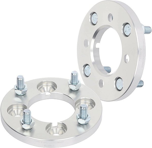 Espaçadores de Roda Adaptadores SCITOO 2 pcs 4LUG 15mm 4x100 para 4x4.5 com Pinos 12x1.5 71CB Compatíveis com Charger 1984-1986, Cobalt