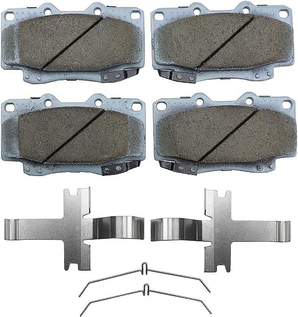 Beck/Arnley 085-6641 Pastilha de freio premium ASM com hardware