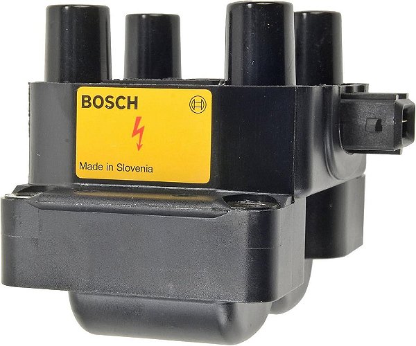 Bobina de Ignição de Equipamento Original Bosch 0221503407 - Compatível com Ferrari 348, F355, F355 Berlinetta, F355 GTS, F355 Spider, Mondial T; Land Rover Discovery, Range Rover.