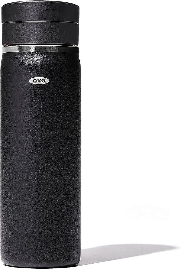 Caneca de Viagem para Café OXO Good Grips de 20oz com Tampa à Prova de Vazamentos SimplyClean™ - Ônix