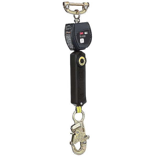 3M DBI-SALA Nano-Lok Linha de Vida Retrátil Pessoal, Gancho de Aço de Web, 3100526, 6 pés, Classe 1, ANSI