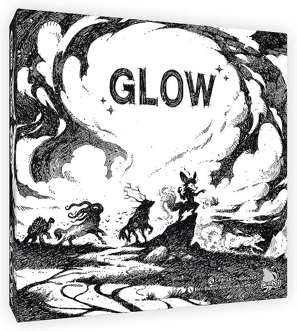 Bombyx Glow | Um jogo de Draft de cartas, rolagem de dados e combinações para 2-4 jogadores