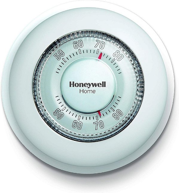 Termostato manual de calor apenas Honeywell CT87K1004 The Round Home