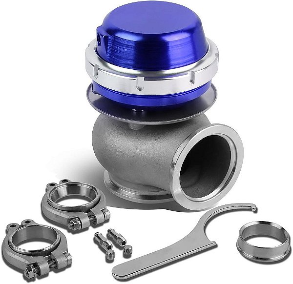 Válvula Wastegate Externa do Coletor de Turbo DNA Motoring WG-TS-40MM-T11-BL