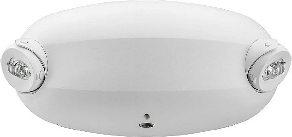 Luminária de Emergência de LED Quantum, Autodiagnóstico, Teste Remoto | UVOLT, 220 Lumens, Branco