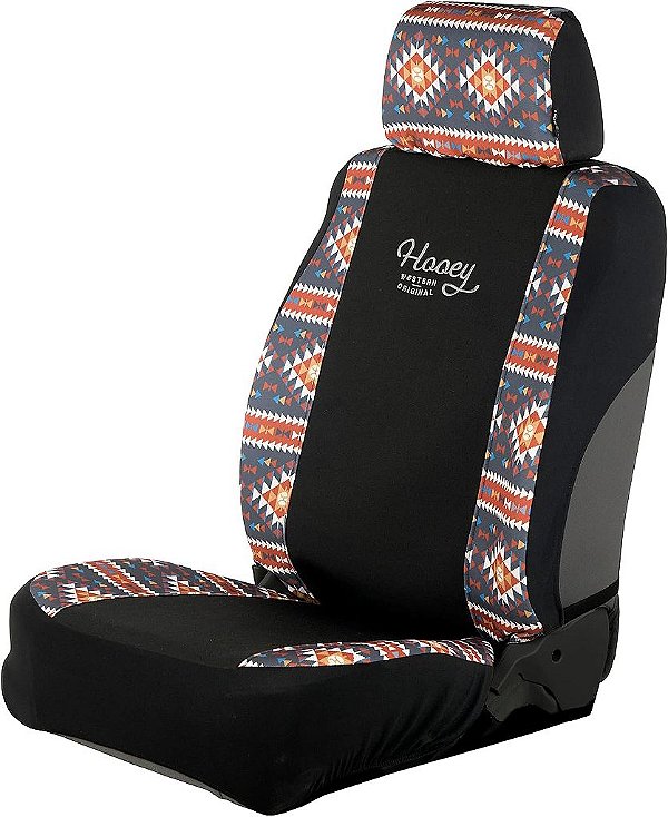 Capa de Banco Traseiro Baixo Hooey, Proteção Durável para Bancos Bucket, Capas de Banco Fáceis de Instalar para Carro, Caminhão, Van, SUV, Riggin (Tucumã Asteca)