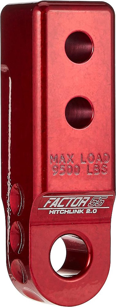 Factor 55 00020-01 HitchLink 2.0 Receiver Shackle Mount - Vermelho