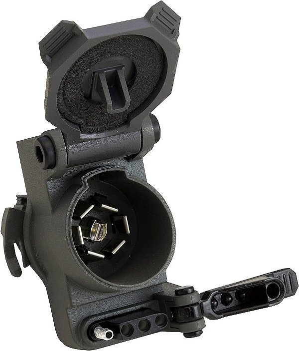 Soluções de reboque Hopkins Endurance 40920 Conector Multi-Tow Twist Mount de 7 lâminas e 4 planas