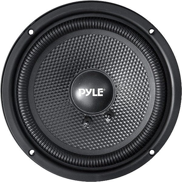 Alto-falante de carro PyleUsa de bobina de voz única - 6,5 polegadas, 150 watts a 4 ohms, subwoofer de carro alimentado por áudio, cone de injeção com borda de borracha, subwoo