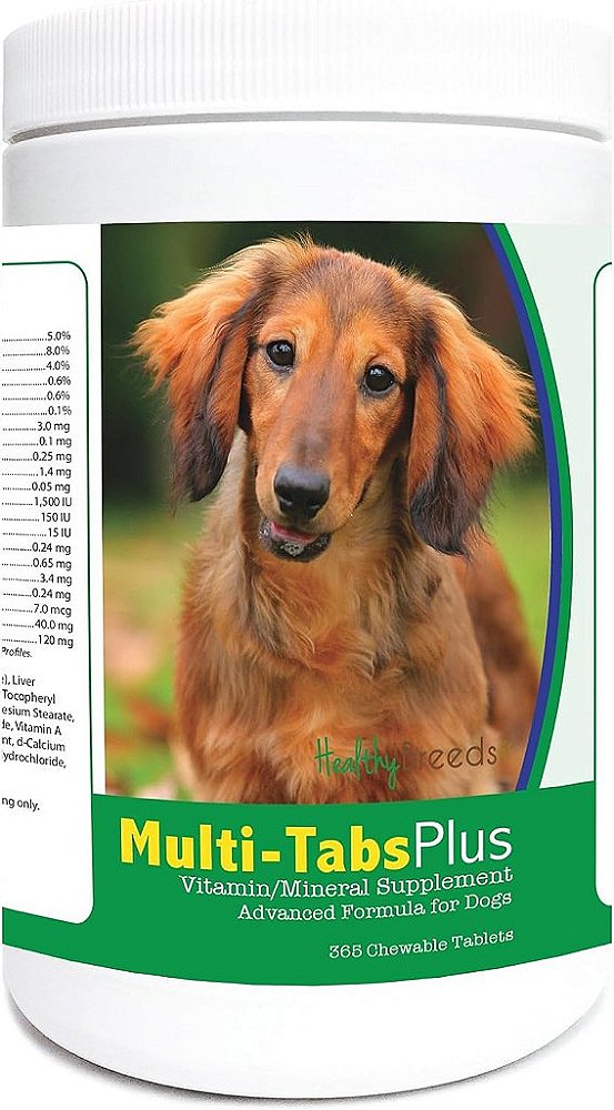 Suplemento Mastigável Multivitamínico para Dachshund 365 Comprimidos