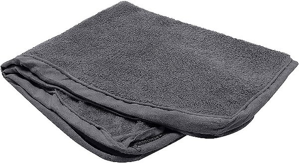 Capa de substituição para cama de cachorro Furhaven Terry & Suede Mattress, lavável à máquina - Cinza, Jumbo Plus (XX-Large)