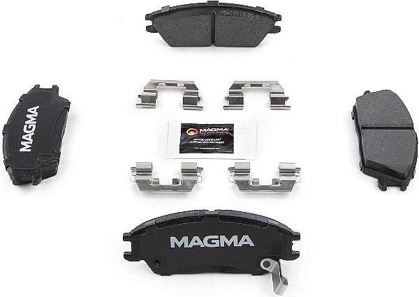 Pastilhas de freio cerâmicas MAGMA Premium PMD440C, dianteiras