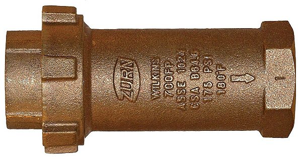 Válvula de Retenção Dupla de Alta Capacidade Zurn Wilkins 1-1/2 X 1-1/2 700XLFP