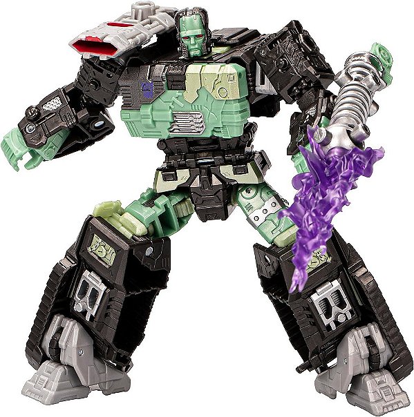 Transformers Colaborativo Monstros Universais Frankenstein x Frankentron, Figura de Ação de Halloween para Meninos e Meninas de 8+ anos de idade