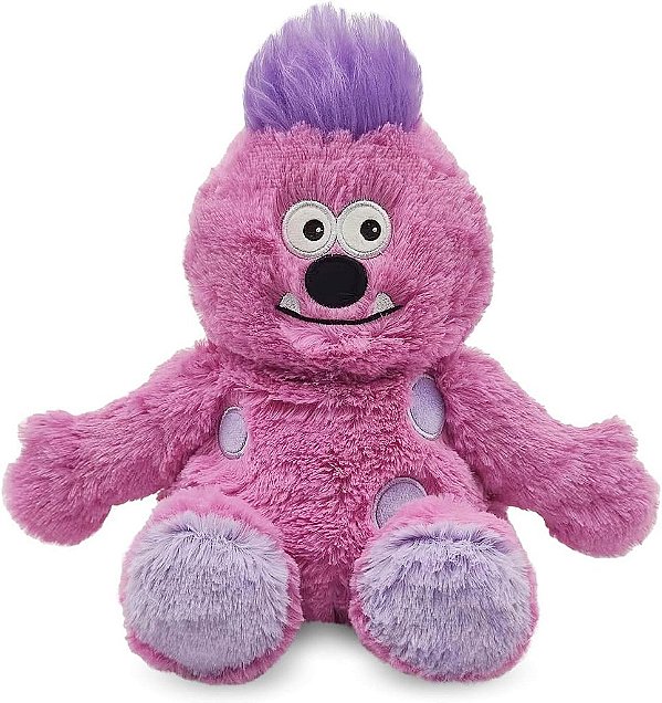 Monstro Rosa Aconchegante de Pelúcia Warmies Perfumado a Lavanda e Aquecível