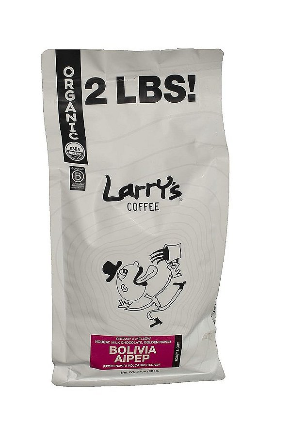 Café da Bolívia - Grãos Inteiros 2 Libras - Larry's Coffee