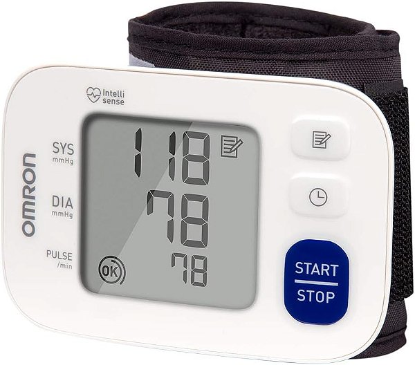 Monitor de pressão sanguínea de pulso Omron 3 Series