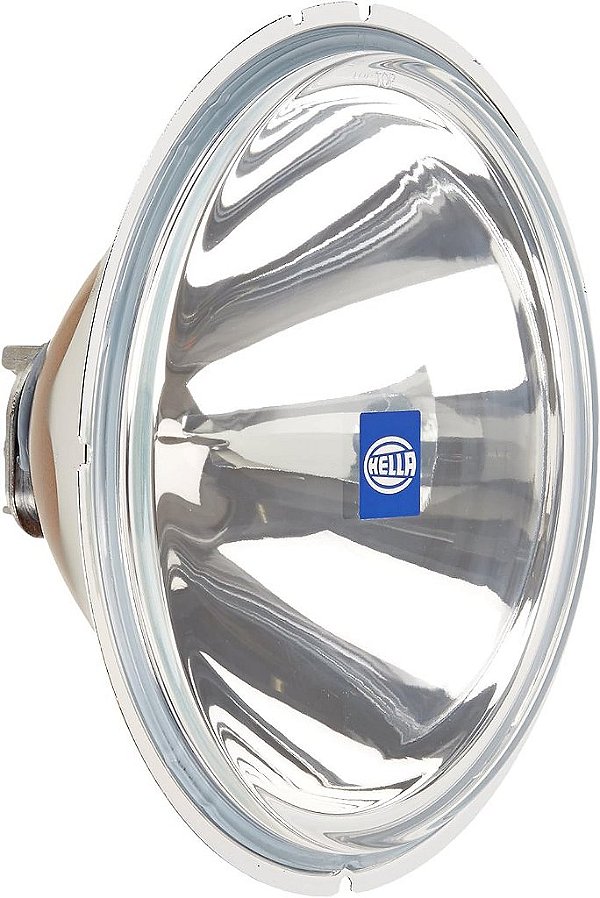 Substituição do inserto da lâmpada de feixe de lápis para a série HELLA Rallye 4000.
