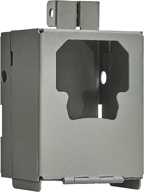 Moultrie Mobile - Caixa de segurança para câmeras de trilha celular Edge, Edge Pro - Proteção robusta, estrutura de aço de 16 calibres, à prova de intempéries e segurança.