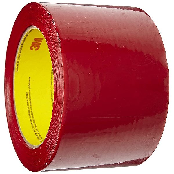 Fita de junção para construção 3M TALC 8087CW, 1 rolo, vermelha, 72 mm x 50 m, fita para revestimento para junção, emenda, vedação e reparo de barreiras de um