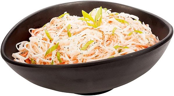 Restaurantware Voga 44 Ounce Melamine Bowls, 2 Round Pho Bowls - Large, Freeform, Black Melamine Deep Dinner Bowls, For Parties & Events, For Entrees
Restaurantware Voga 44 Onças Tigelas de Melamina, 2 Tig