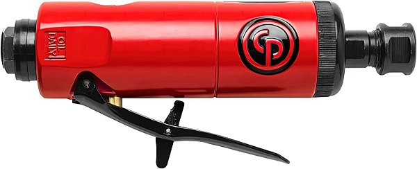 Chicago Pneumatic CP872 - Ferramenta de esmeril pneumático, soldador, marcenaria, polimento automotivo, polidor de aço inoxidável, pesado, reto, (6,4mm) - 1/4 polegadas (