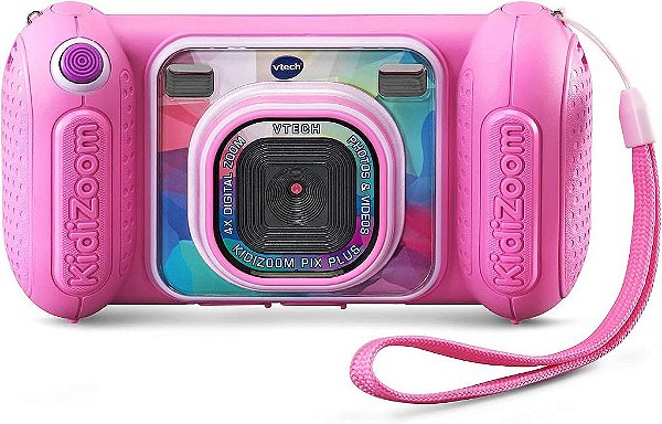 Câmera VTech KidiZoom Pix Plus, Rosa