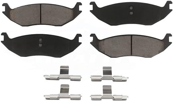 Pastilhas de freio traseiras de disco de cerâmica CMX-D967 para Ram 1500 Dodge Durango Clássico Chrysler Aspen Van