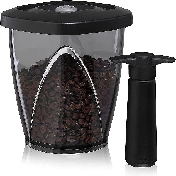 Recipiente de vácuo Vacu Vin - Recipiente 2 em 1 a vácuo para alimentos frescos e recipientes para conservação de alimentos - Recipiente a vácuo para armazenamento de alimentos para maior frescor e marinada instantânea -