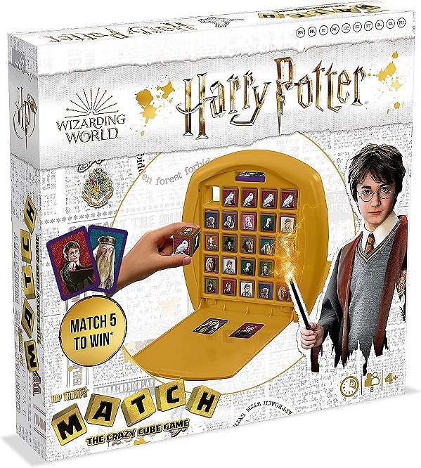Jogo de Tabuleiro Harry Potter Top Trumps Match
