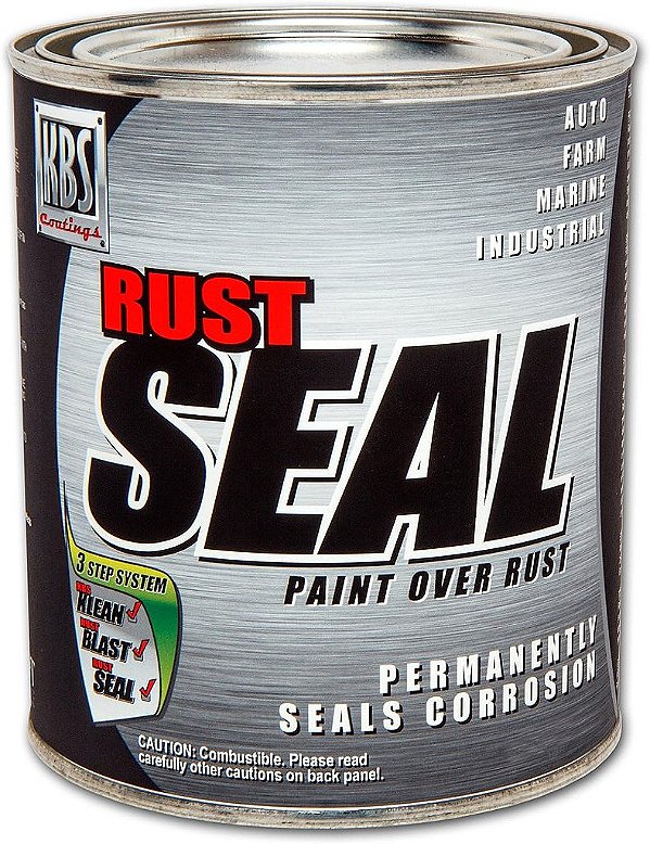 Revestimento KBS 4306 Oxide Red RustSeal - 1 Pint (Ferrugem Vermelha em Óxido)