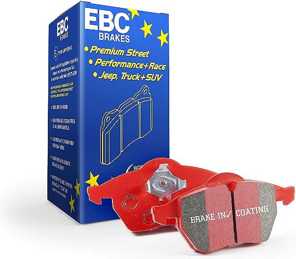 EBC Brakes DP32069C Redstuff Pastilha de freio de cerâmica de baixa poeira
