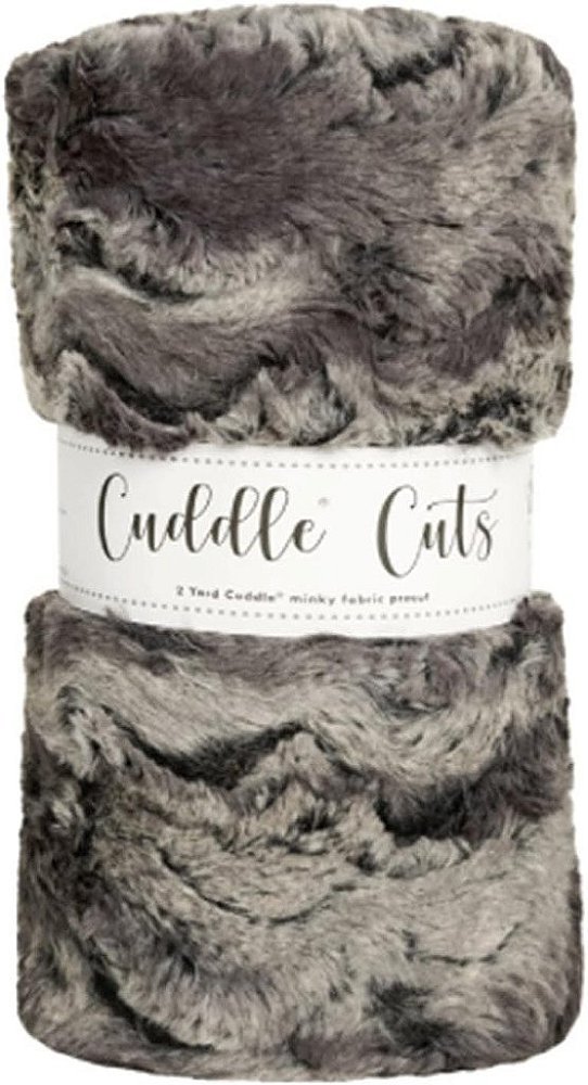 Tecido de pelúcia luxuoso Shannon Fabrics Luxe Cuddle Cut 2Yd-Wild Rabbit Nineiron, Sortido