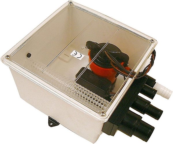 Johnson Pumps - Bomba de Cárter para Chuveiro 57151 Multi 1000 GPH, Cinza