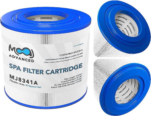 Filtro avançado de spa MOAJ substitui PMA45-2004-R, Filbur FC-1007, Unicel C-8341, Master Spas EP40, X238330, X268325, X268330, APCC7156M, AP