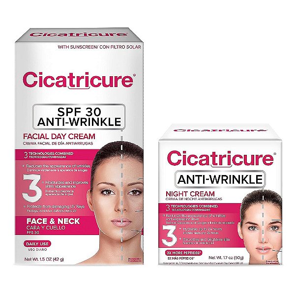 Cicatricure Creme Anti-Rugas Dia + Noite (Combo)