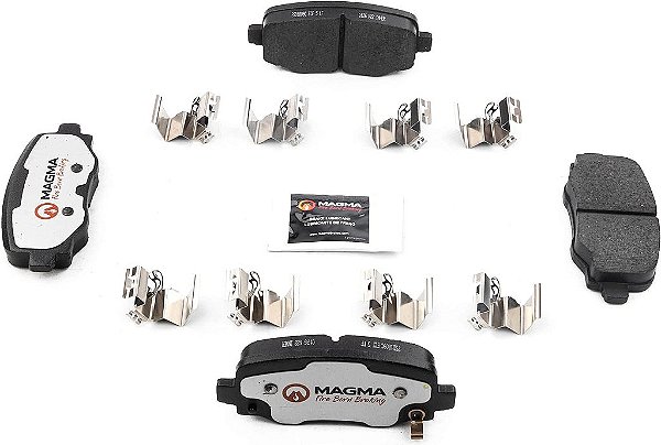 Pastilhas de Freio Cerâmicas MAGMA Pro-Series PSD1809C, Traseiras