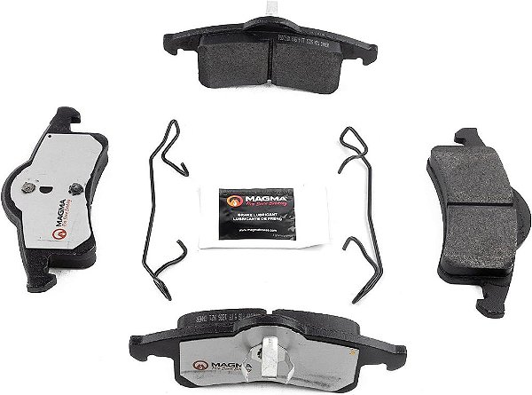 Pastilhas de freio semi-metálicas MAGMA Fire Born Braking Pro-Series PSD791M, traseiras