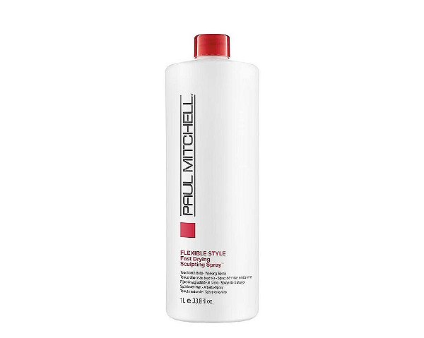 Paul Mitchell Spray de Modelagem de Secagem Rápida, Fixação Média, Acabamento com Toque, Para Todos os Tipos de Cabelo