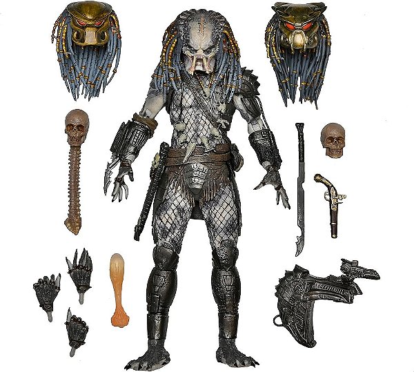 NECA - Predador 2 - Predador Ancião Ultimate Figura de Ação de 7