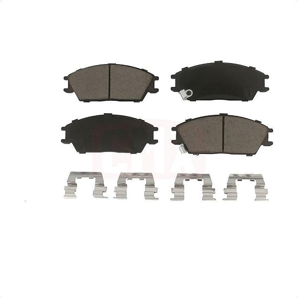 Pastilhas de freio de disco dianteiras de cerâmica CMX-D440 para Hyundai Accent Excel Scoupe Mitsubishi Precis Stellar.
