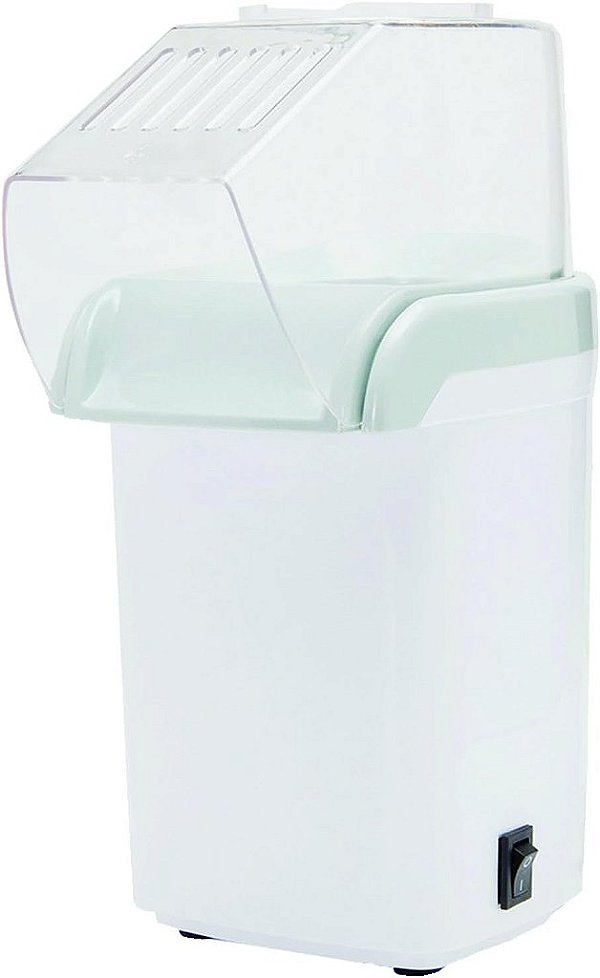 Fabricante de pipoca por ar quente de 8 xícaras Brentwood PC-486W, branco