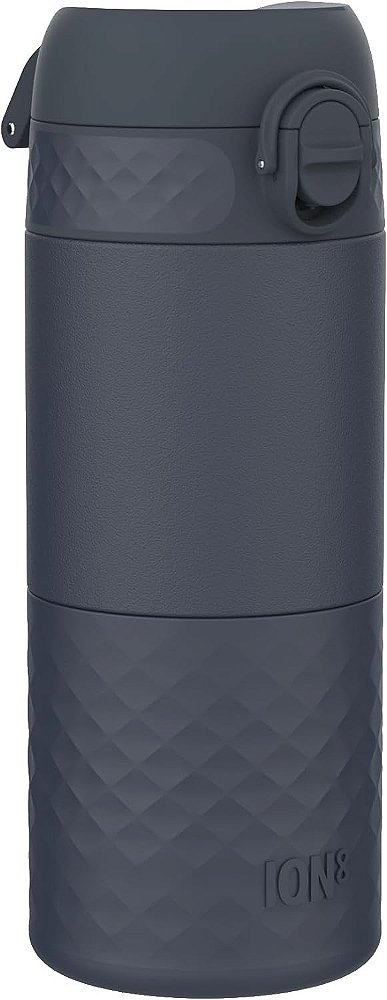 Caneca de Viagem Isolada Ion8, 360 ml/12 oz, à Prova de Vazamentos, Trava Triplo Segura, Sem Derramamentos em Trânsito, Tampa Higiênica, Fácil de Limpar, Perfeita Para
