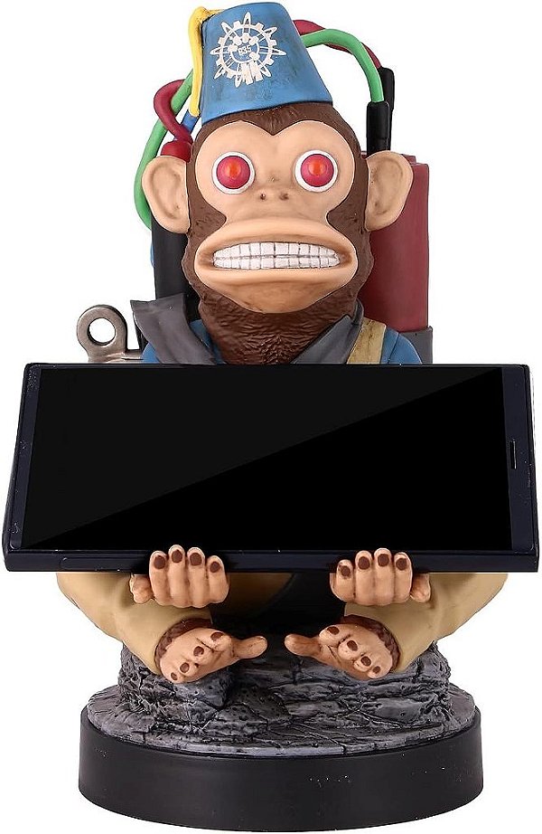 Exquisite Gaming: Call of Duty: Monkeybomb - Suporte Original para Celular e Controle de Jogos, Suporte para Dispositivos, Cabo Gamer, Figura Licenciada.